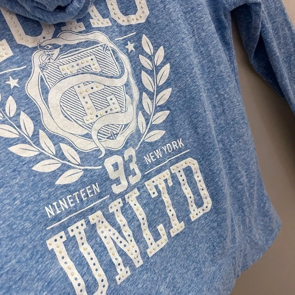 Ecko Unltd Y2K Bling Back Hoodie Jacket Casual Comfy School
